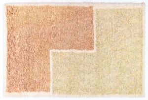 Rust Gold Handmade Shaggy Rugs