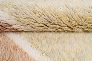 Rust Gold Handmade Shaggy Rugs