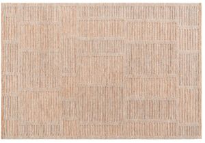Rust Grey Hand Woven Wool Rugs