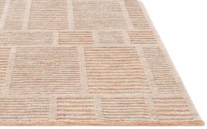 Rust Grey Hand Woven Wool Rugs