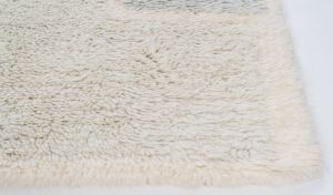Silver Gray Handmade Shaggy Rugs