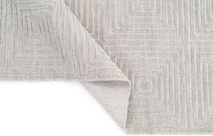 Taupe Hand Woven Wool Rugs