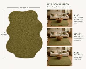 Premium Wool Living Room Carpet