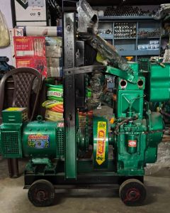 Portable Heavy Duty Copper Winding Bharat Diesel Generator