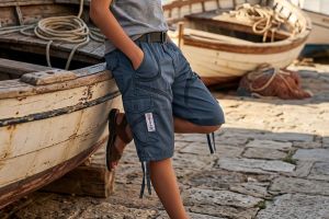 Boys Grey Shorts