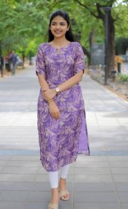 Cotton Rayon Kurtis