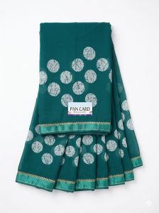 Green Georgette Saree