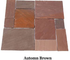 Autumn Brown Sandstone Slab