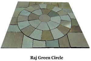 Raj Green Sandstone Cobbles