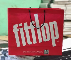 Printed Sbs Board Paper Shopping Bags