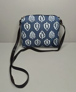 Ladies Hand Block Printed Designer Sling Bag