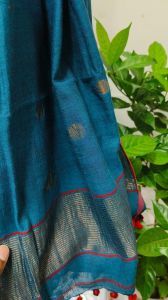 Ladies Pure Cotton Needle Jamdani Handwoven Dupatta