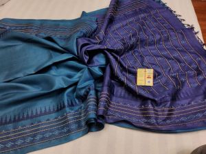 Ladies Pure Desi Tussar Embroidery Silk Saree