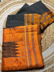 Ladies Viscose Cotton Ilkal Gayatri Saree