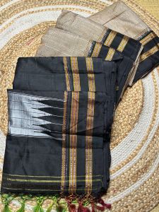 Ladies Viscose Cotton Ilkal Gayatri Saree
