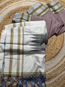 Ladies Viscose Cotton Ilkal Gayatri Saree