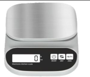 WS15 Digital Kitchen Weighing Scale with Steel Plate