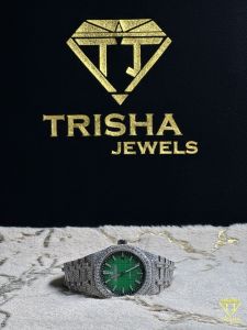 Automatic Movement VVS Moissanite Iced out Diamond Watch