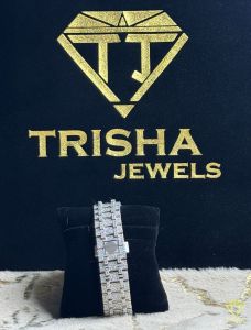 Automatic Movement VVS Moissanite Iced out Diamond Watch