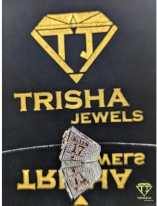 925 Sterling Silver VVS Hip Hop Iced out Moissanite Diamond Ring