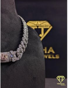 Luxury Hip Hop Moissanite Diamond Cuban Link Chain