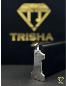 VVS Moissanite Diamond Micro Pave 925 Sterling Silver Fine Charm Pendant
