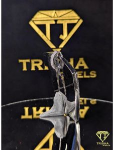 925 Sterling Silver Initial W VVS Moissanite Diamonds Iced Out Pendant