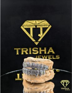 925 Sterling Silver Iced Out Moissanite Diamond Teeth Grillz
