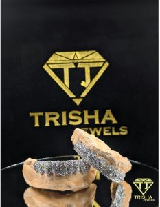 925 Sterling Silver Iced Out Moissanite Diamond Teeth Grillz