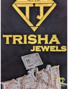 VVS Moissanite Diamond 925 Sterling Silver Hip Hop Iced Out Name Pendant
