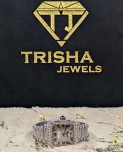 Luxury Iced Out VVS Moissanite Diamond Hip Hop Watch