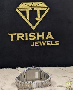 Luxury Iced Out VVS Moissanite Diamond Hip Hop Watch