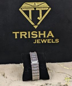 Luxury Iced Out VVS Moissanite Diamond Hip Hop Watch