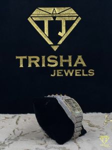 Luxury Square Dial Moissanite Diamond Watch