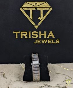 Luxury Square Face Iced Out Diamond Watch