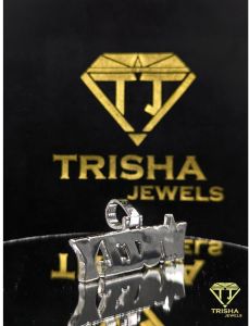 925 Sterling Silver Personalized Wozzy Name VVS Moissanite Hip Hop Luxury Jewelry Pendant