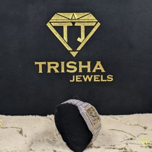 Premium Bust Down VVS Moissanite Diamond Arabic Dial Custom Watch