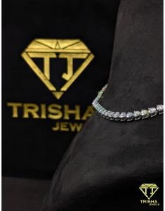 925 Sterling Silver VVS Moissanite Diamond Hip Hop Iced Out Premium Heart Necklace