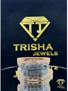 925 Sterling Silver VVS Moissanite Diamond Hip Hop Trendy Iced Out Teeth Men Grillz