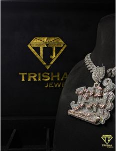 925 Sterling Silver VVS Moissanite Diamond Iced Out Pendant