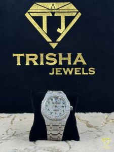 VVS1 Moissanite Iced out Luxury Hip Hop Diamond Watch