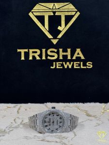 VVS1 Moissanite Iced out Luxury Hip Hop Diamond Watch