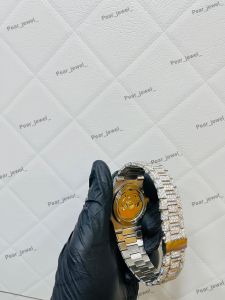 Frosted Dial VVS Moissanite Prestige Wrist Watch