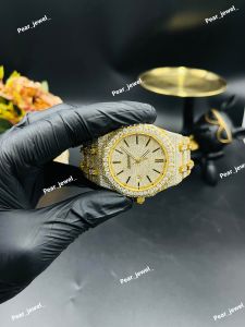 Iced Out Automatic Moissanite Diamond Luxury Watch