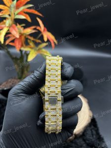 Iced Out Bust Down VVS Moissanite Automatic Luxury Watch