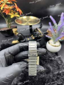 Iced Out Green Dial VVS Moissanite Hip Hop Wrist Watch