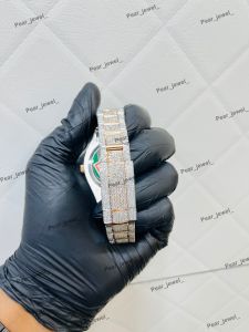 Iced Out Roman Dial Moissanite Hip Hop Luxury Wrist Watch