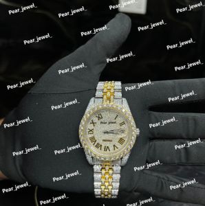 Iced Out Statement VVS Moissanite Automatic Luxury Watch