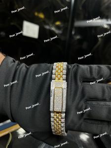 Iced Out Statement VVS Moissanite Automatic Luxury Watch