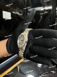 Iced Out Statement VVS Moissanite Automatic Luxury Watch